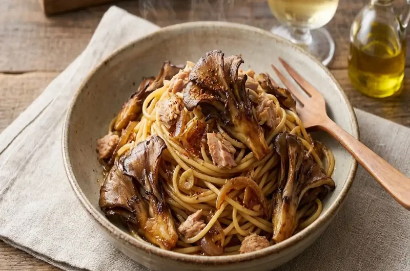 【ヒルナンデス】舞茸と焦がしバター醤油パスタの作り方 城二郎さんの時短料理 レシピ９ミニッツ（Minutes）2022年9月7日