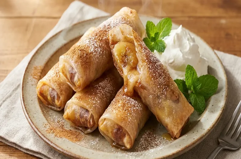 【ヒルナンデス】とろりバナナの生春巻き揚げのレシピ ぐっち夫婦のおしゃれご飯で激安女子会（2022年9月8日）