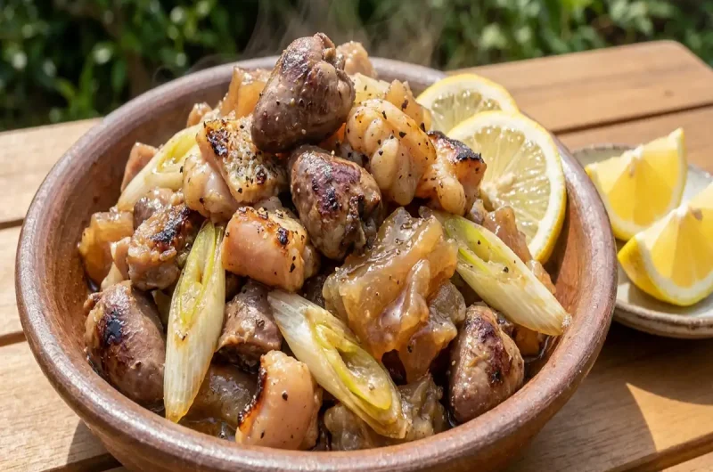 【青空レストラン】塩ホルモンと牛すじのさっぱりの作り方 黒毛和牛レシピ（2022年9月10日）