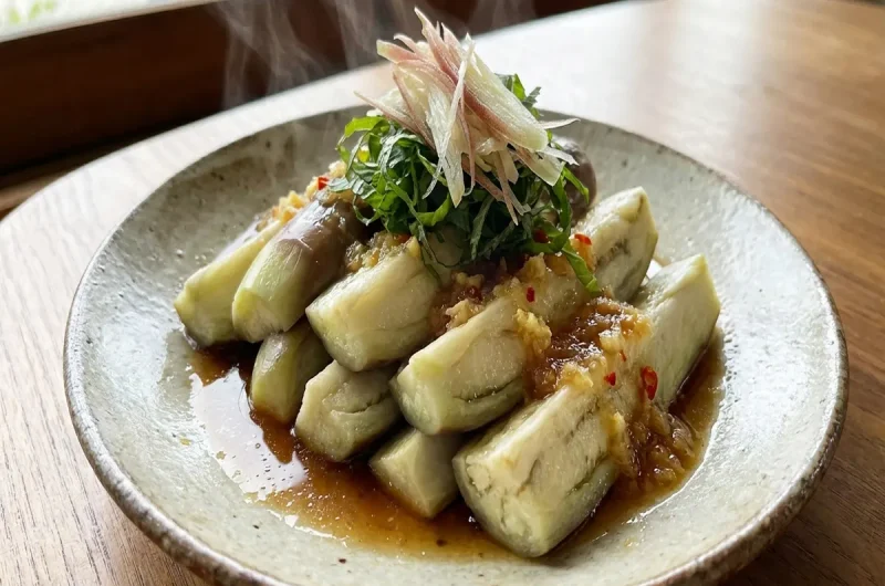 【あさイチ】蒸しなすのしょうがソースの作り方 菰田欣也シェフのレシピ