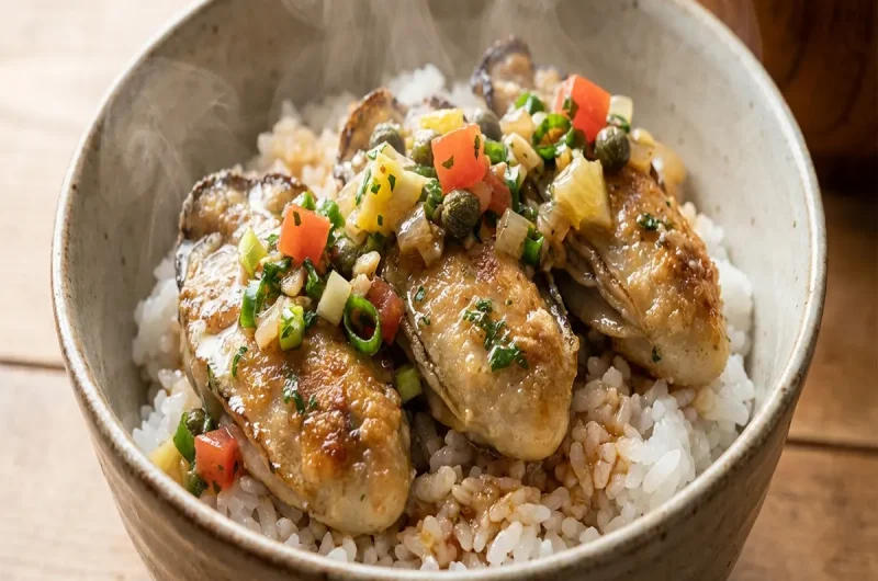 【きょうの料理】かきのムニエル丼の作り方石井真介さんのレシピ（2022年9月13日）