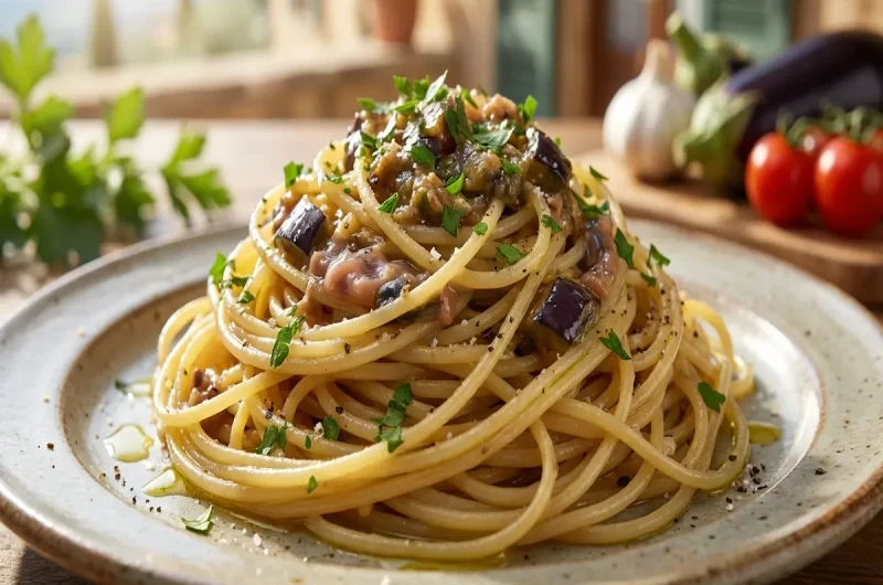 【ヒルナンデス】ナスのキャビア風冷製パスタの作り方 家政婦マコさんレシピ（2022年9月14日）