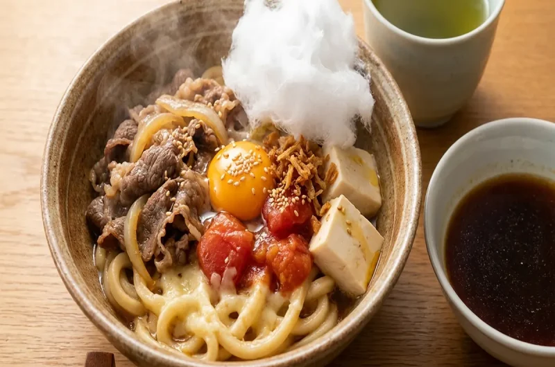 【ジョブチューン】旨味三重奏！ふわふわすき焼きのおうどんのレシピ 「つるとんたん」冷凍うどんアレンジバトル （2022年9月17日）