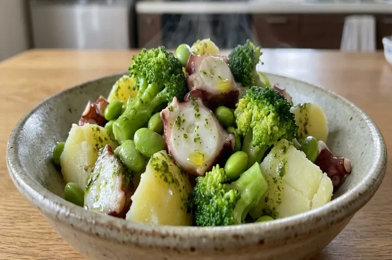 【家事ヤロウ】スーパー爆売れヒット商品ベスト4 レシピ（タコとブロッコリーのバジルサラダ）