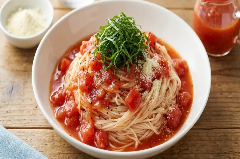 【ポップアップ】丸ごとトマトそうめん リュウジさんのレシピ ポップUP（2022年9月22日）