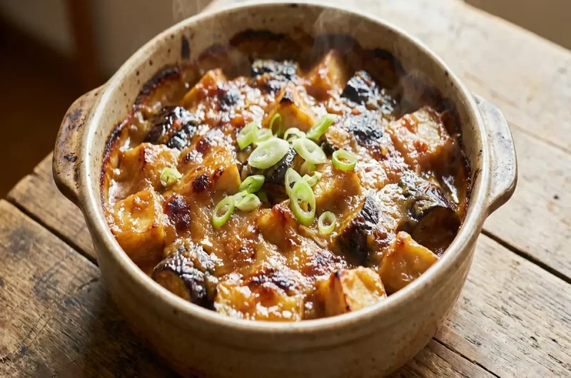 【きょうの料理】なすと里芋のしょうがみそ焼きのレシピ 上野直哉さんの季節の野菜おかず（2022年9月23日）