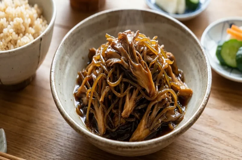 【きょうの料理】干しまいたけと昆布の煮物のレシピ 栗原はるみさんの干し舞茸（2022年9月30日）