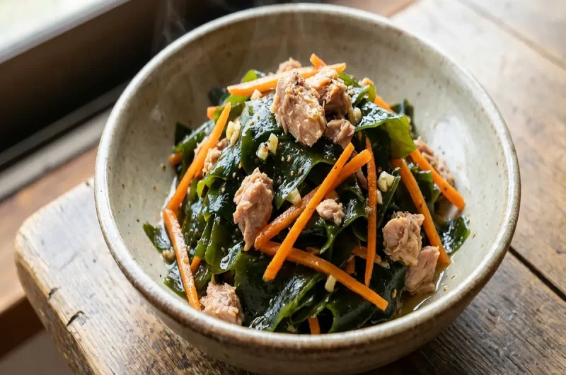 【ウワサのお客さま】ワカメとツナとニンジンのナムルレジェンド寮母村野明子さんのレシピ（2022年9月30日）