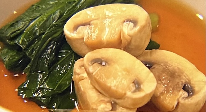 【あさイチ】マッシュルームと青菜のおひたしのレシピ マッシュルーム活用術 ツイQ楽ワザ