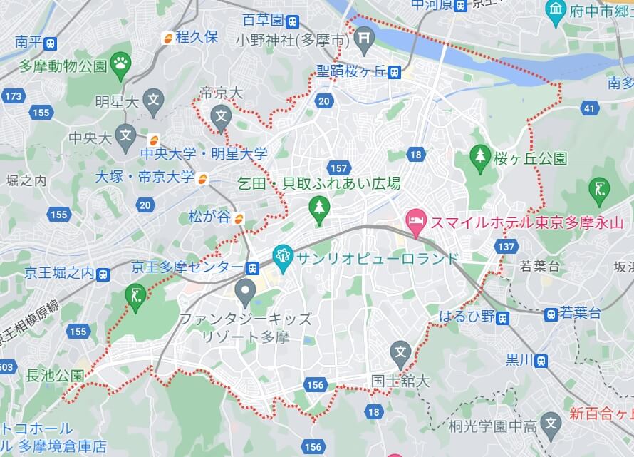 東京都多摩市