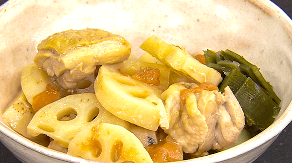 【きょうの料理】れんこんと鶏肉の梅煮のレシピ 前沢リカさんのれんこん料理（2022年10月3日）
