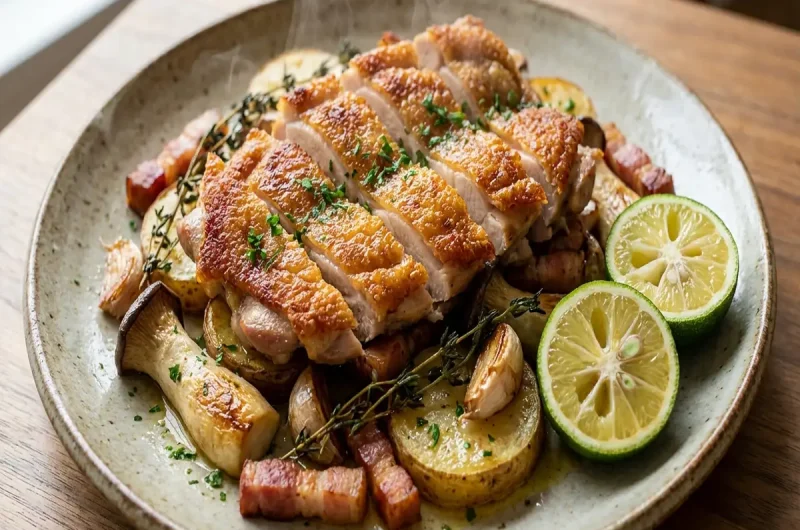 【あさイチ】鶏もも肉のソテー（鶏もも肉のパリパリ焼き）のレシピ 大野文彦さん（服部学園）