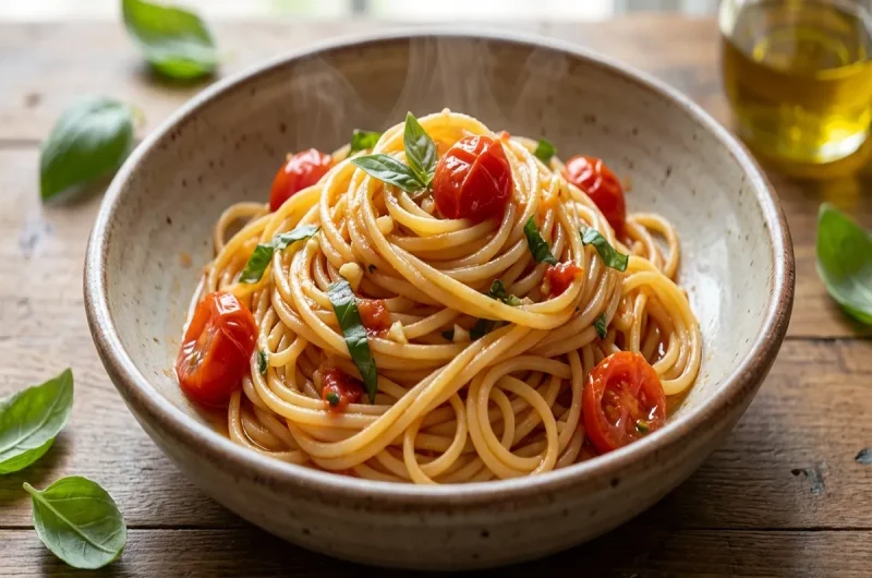 【趣味どき】フレッシュトマトのスパゲティのレシピ 落合務シェフの休日料理（2022年10月3日）