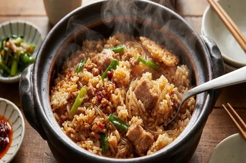 【相葉マナブ】マーイーシャンシュー釜飯（春雨と豚ひき肉の煮込み）の作り方 釜1グランプリレシピ（2022年10月9日）