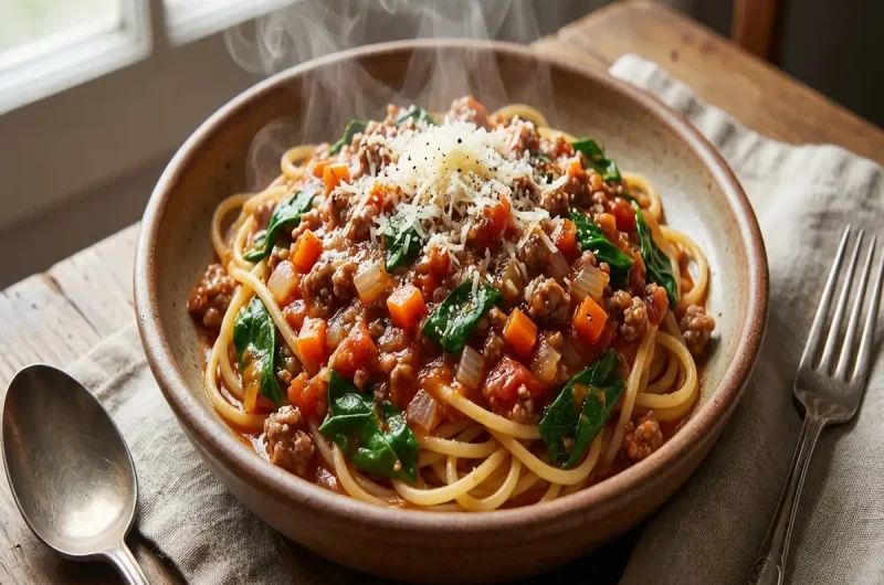 【ポップUP】ミートパスタレシピ作り方にじままのテキパキッチン（2022年10月13日）