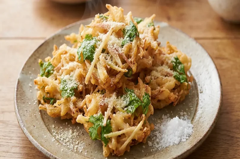 【青空レストラン】新生姜とパクチーのかき揚げ作り方レシピ新生姜お取り寄せ（2022年10月22日）