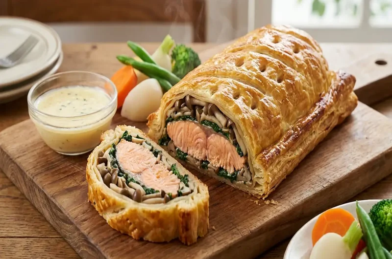 【きょうの料理】サーモンときのこのパイ包みのレシピ タサン志麻さんの小さな台所 記念日ごはんの作り方（2022年10月28日）