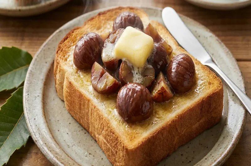 【家事ヤロウ】栗の渋皮煮バタートーストのレシピ バターの食べ方4選 森林ノ牧場の酪農家（2022年11月8日）