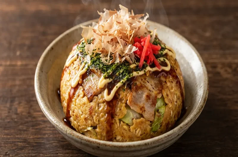 【ヒルナンデス】オートミールだし風味お好み焼きのレシピ！冷凍コンテナダイエット料理の作り方ダイエット女芸人秋（2022年11月14日）