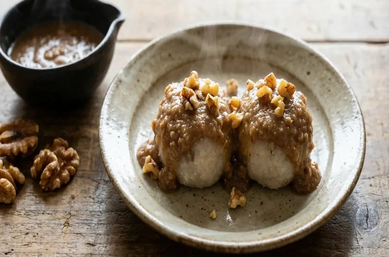 【きょうの料理】くるみおはぎのレシピ 横山タカ子さんくるみの手仕事（2022年11月15日）