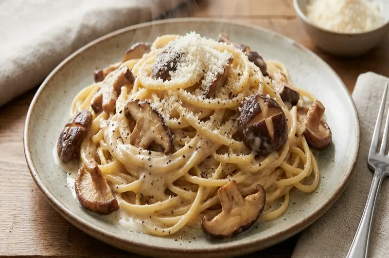 【有吉クイズ】椎茸のクリームパスタのレシピ！有元葉子先生のイタリアン秋飯（2022年11月15日）