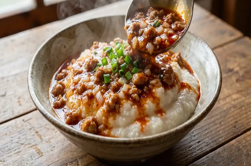 【青空レストラン】ねばりっこのとろろ蒸し麻婆風あんかけ作り方ねばりっこレシピ（2022年11月19日）