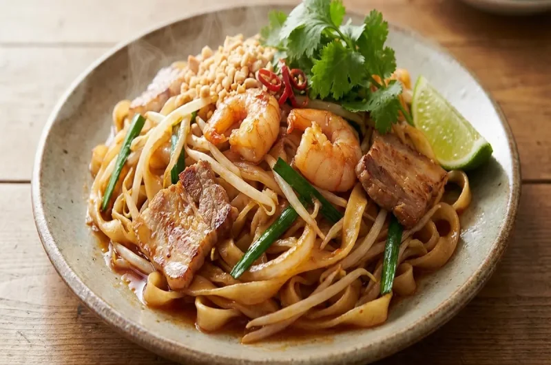 【平野レミの早わざレシピ】食べタイきしめんパッタイのレシピ 2022年秋