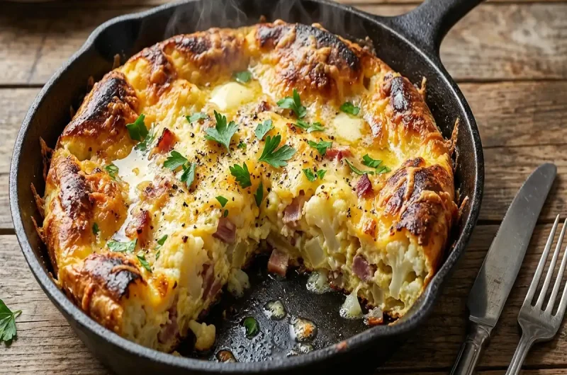 【平野レミの早わざレシピ】カリフラワーのフワフワ焼きのレシピ 2022年秋