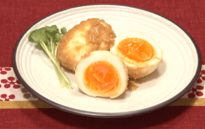 生姜味噌漬けゆで卵