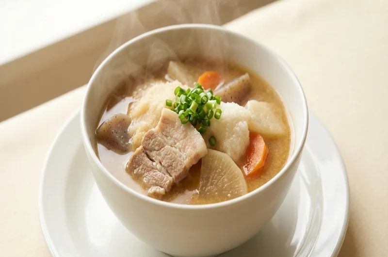 【相葉マナブ】自然薯たっぷり豚汁のレシピ!自然薯掘りで絶品料理2022年12月4日