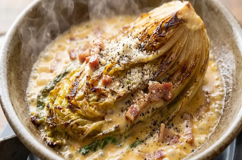 【ポップUP】白菜のクリーム煮のレシピ作り方にじままのテキパキッチン（2022年11月17日）