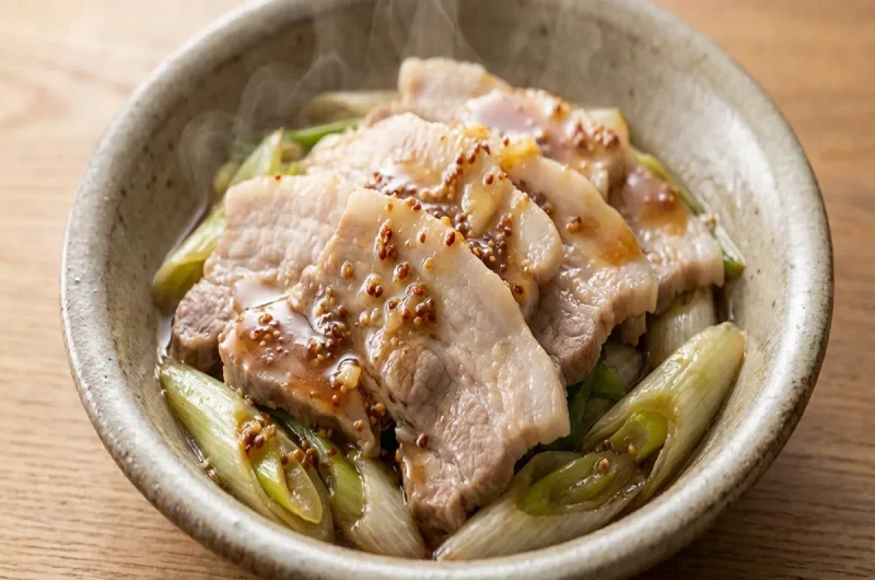 【きょうの料理】ねぎ豚蒸し作り方市瀬悦子さんのレシピ（2022年12月5日）