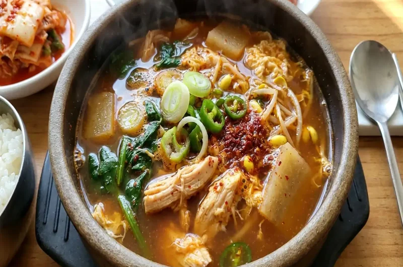 【あさイチ】タッケジャン（鶏の韓国スープ）のレシピ ポカポカ汁物・スープのツイQ楽ワザ 2022年12月13日