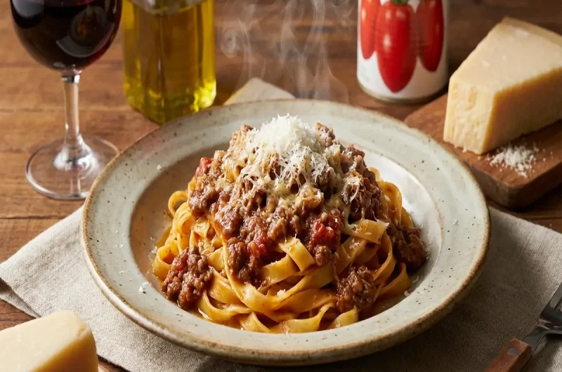 【ポップアップ】ボロネーゼ作り方鈴木弥平さんのレシピ（2022年12月13日）