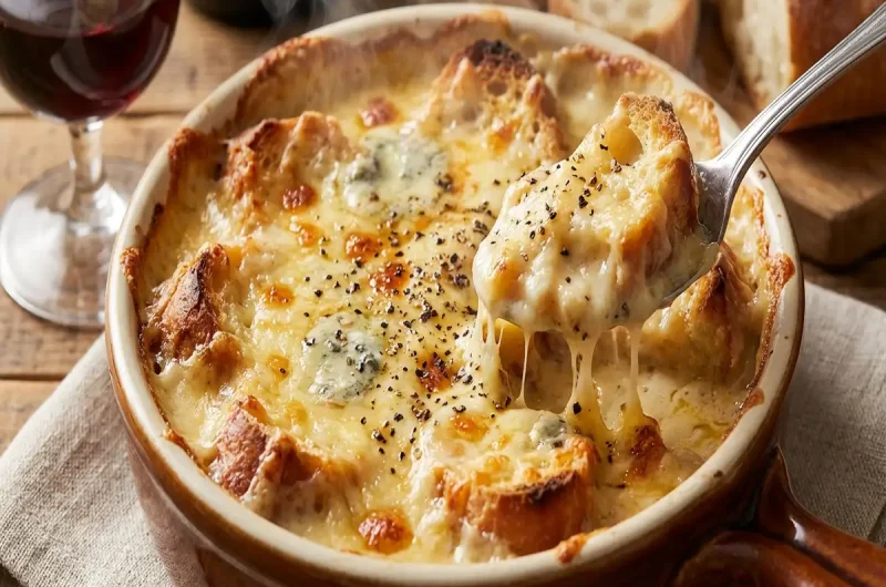 【ポップアップ】ゴルゴンゾーラのパングラタン作り方鈴木弥平さんのレシピ（2022年12月13日）