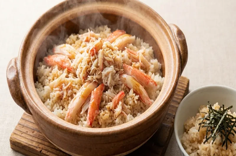 【ヒルナンデス】カニの炊き込みご飯のレシピ 梅沢富美男さんキャンプ飯（2022年12月19日）