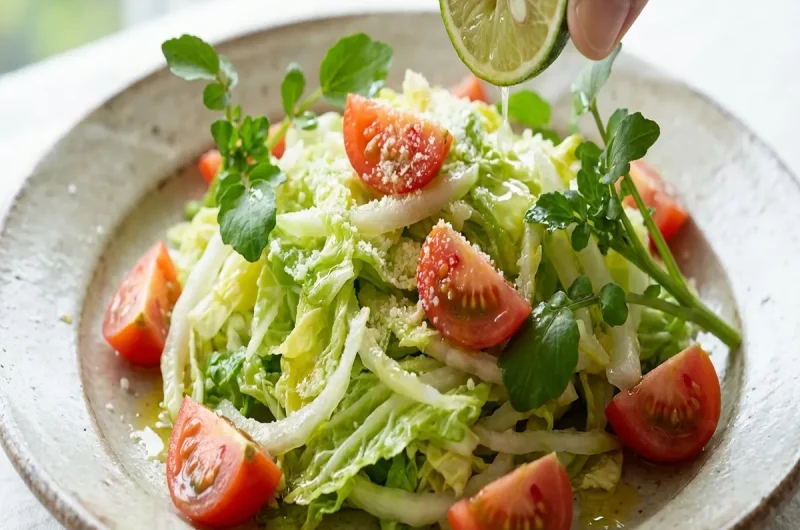 【あさイチ】白菜サラダイタリア風のレシピ！道場六三郎さん みんなゴハンだよ2022年12月27日