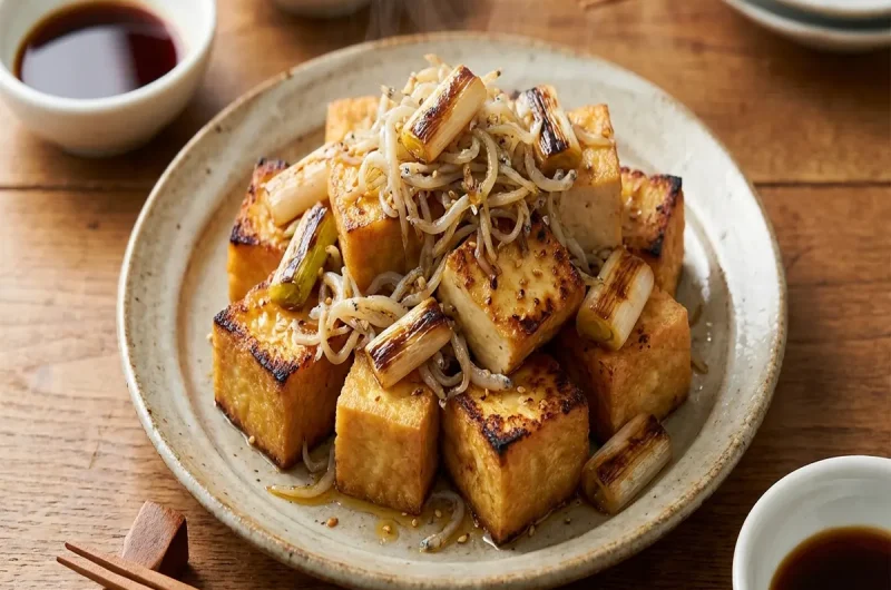 【家事ヤロウ】厚揚げしらすネギのせのレシピ！優香さんの自宅飯