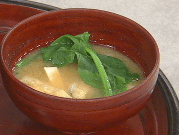 【きょうの料理】青菜のみそ汁のレシピ 土井善晴さんふつうにおいしいもん（2023年1月16日）