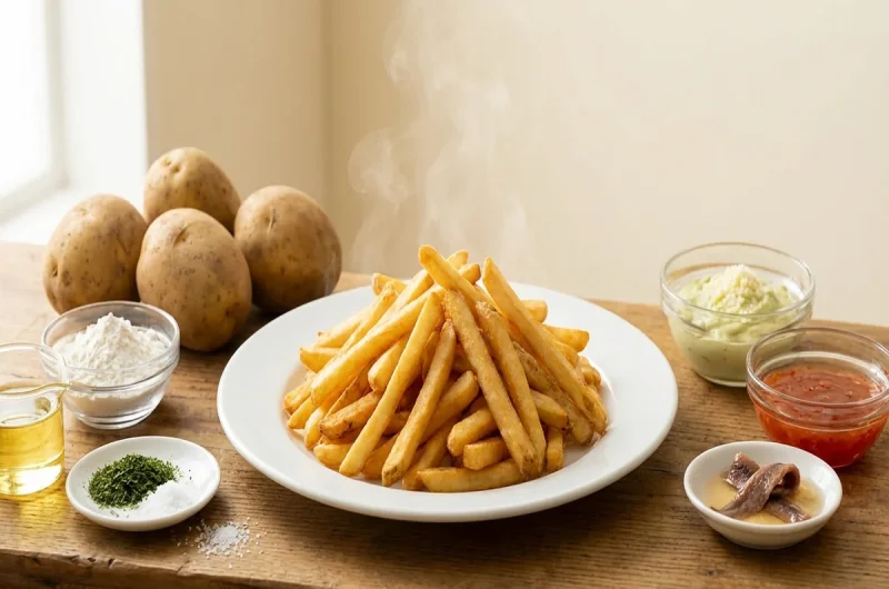 【きょうの料理】フライドポテト谷原章介さんのレシピ（2023年1月13日）