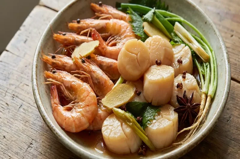 【きょうの料理】帆立とえびの紹興酒漬けのレシピ 栗原はるみさん中華料理（2023年1月9日）