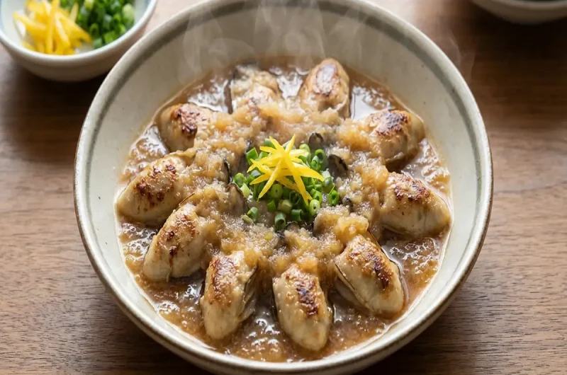 【めざまし8】牡蠣のみぞれ煮（カキのみぞれ煮）のレシピ 牡蠣フェスおすすめ料理2023年1月10日