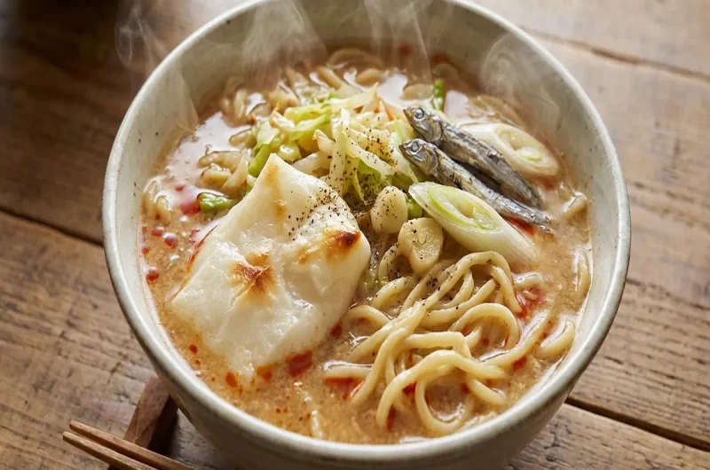 【きょうの料理】お餅入りみそラーメンのレシピ 土井善晴さんふつうにおいしいもん（2023年1月16日）