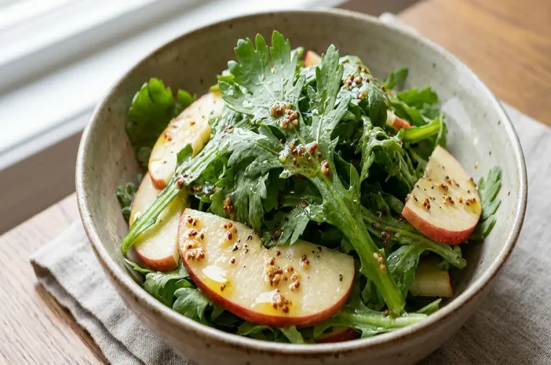 【あさイチ】春菊とりんごのサラダのレシピ！新谷友里江さん みんなゴハンだよ2023年1月17日