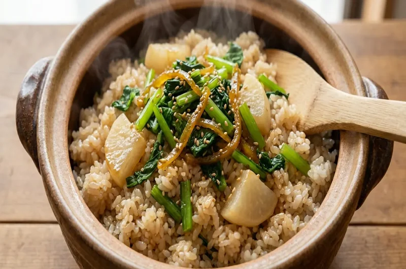 【きょうの料理】かぶご飯のレシピ 本上まなみと京料理人のベジ定食（2023年1月20日）