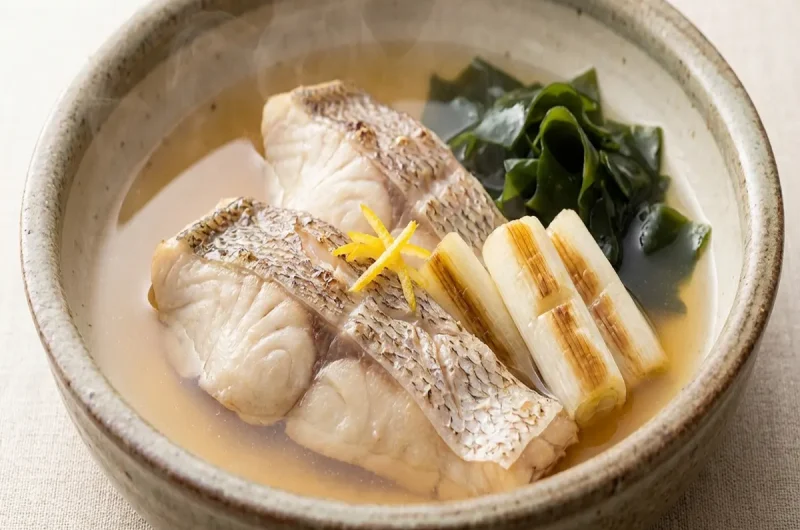 【あさイチ】煮魚（たいの淡煮）のレシピ 分とく山野崎洋光さん プロの調理術