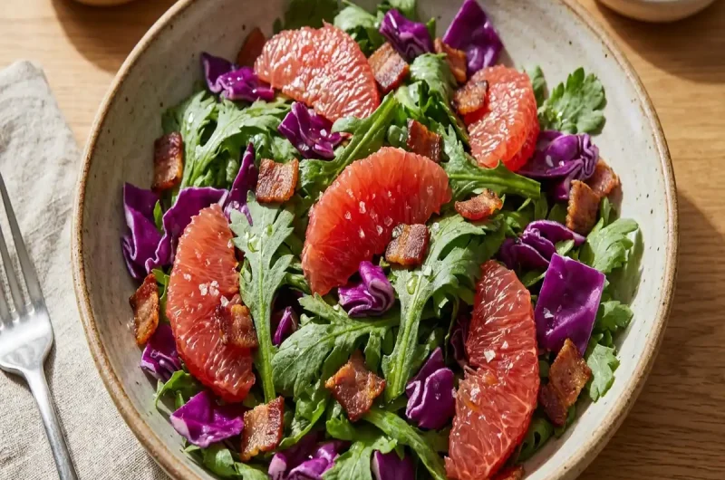 【ウワサのお客さま】春菊とグレープフルーツのサラダレジェンド寮母村野明子さんのレシピ（2023年１月127日）