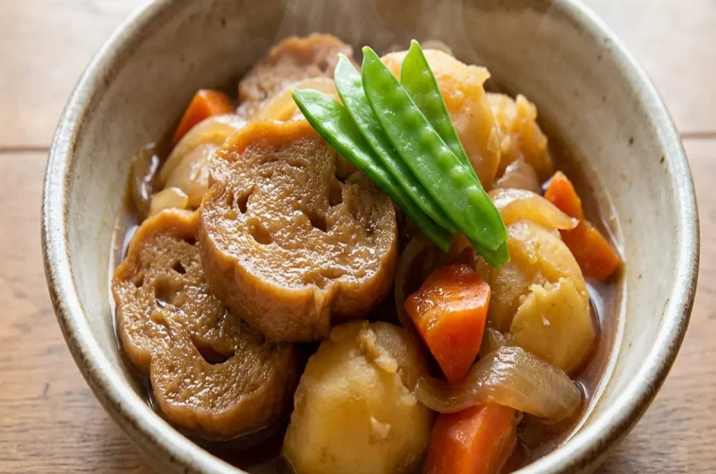 【相葉マナブ】あぶじゃが（油麩肉じゃが）のレシピ！油麩料理（宮城県登米市名産）