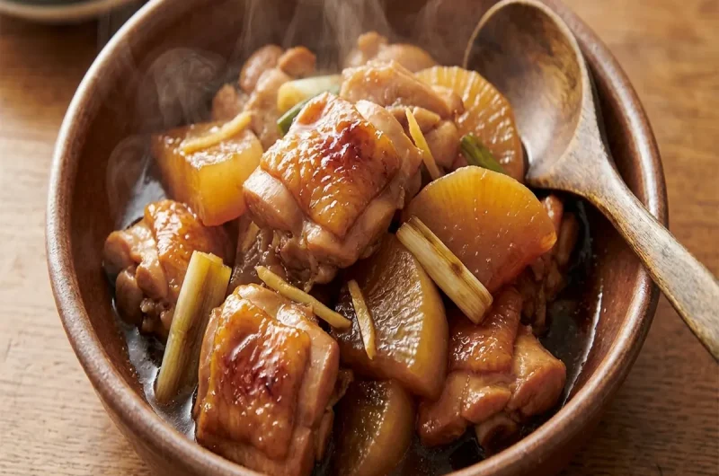 【あさイチ】鶏と大根のうま煮のレシピ 料理酒みりん活用術レシピ