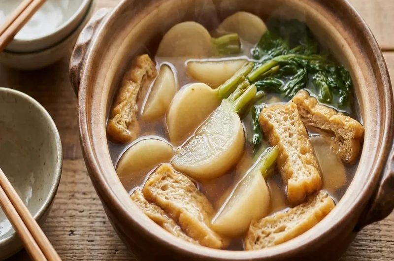 【あさイチ】かぶと油揚げの煮物のレシピ 料理酒みりん活用術レシピ